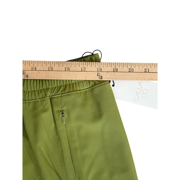 Calia Mid Rise Infinity Shorts Women’s Size XL Dark Green 3" Inseam Relaxed Fit - Picture 4 of 9
